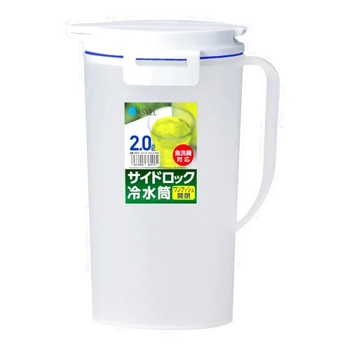 Asvel D-202 Water Pitcher, Drink Bio, White 8231