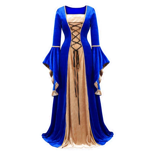 Haorugut Renaissance Dress Women Medieval Dress Renaissance Costumes for Women Fairy