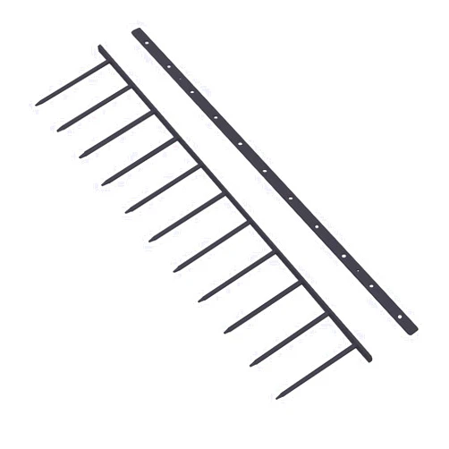 TruBind 11-Inch x 2-Inch Velobind Binding Spines - VBH1102 - Durable - 11 Pins Per 11-Inch Long Spine - Pre-Sized to Fit Letter-Sized Paper - Compatible with Velobind Binding Machines - 100 per Box