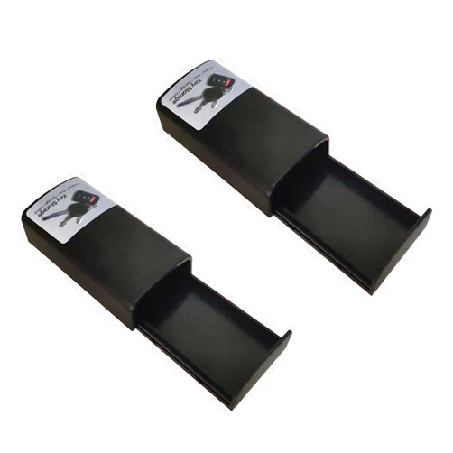UCkasayfy Magnetic Key Box Hide a Key Outside Strong Magnet Spare Key Hider Secret Key Holder Under Car for Car Home Garage Office Safe Emergency Key Case