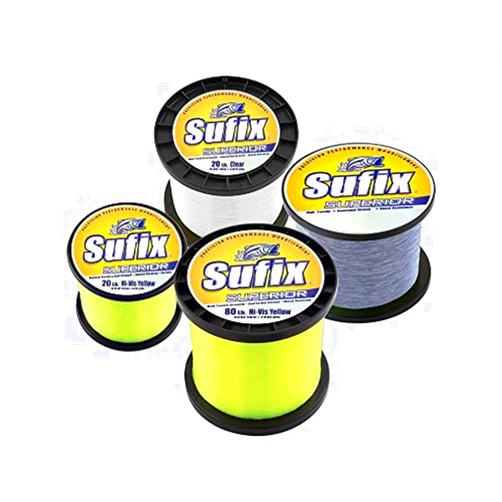 Sufix Superior Spool Size Fishing Line (Clear, 40-Pound)