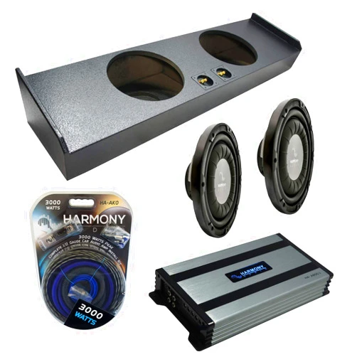 Harmony Audio Compatible with 2009-2020 Ford F-150 Super Crew Truck Harmony Bundle F124 Dual 12