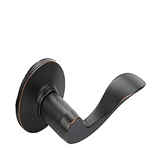 Dynasty Hardware HER-78-12P-RH Heritage Individual Dummy Lever, Aged Oil Rubbed Bronze, Right Hand