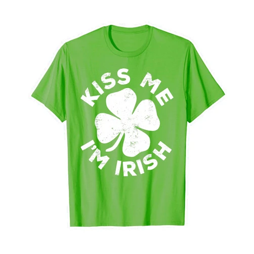 Kiss Me Im Irish Shirts Kiss Me I'm Irish T-Shirt Saint Patricks Day Shirt T-Shirt