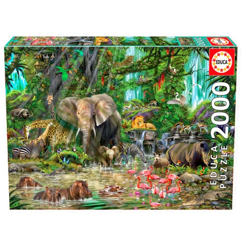 Educa African Jungle 2000 Piece Puzzle