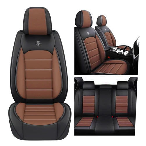 Generic Car Seat Cover Fit For Hyundai i10/i20/i30/i40/ix20/ix35/ix55/ioniq/ioniq 5/Kona/Grandezza, Waterproof Breathable Leather Seat Covers, Stylish Sport Seat Covers, Wear-resistant Premium Cushion All-inc