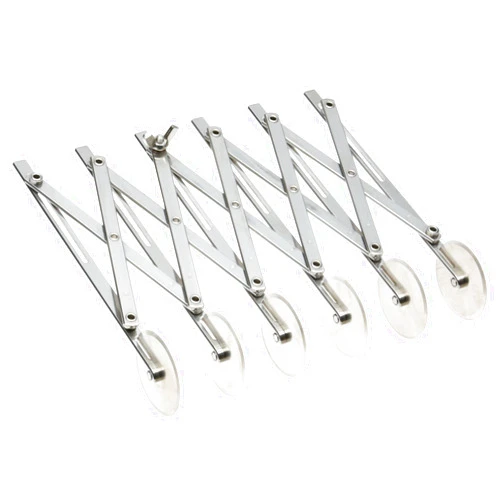 Ateco 6 Wheel Stainless Steel Cutter, 2 1/8 Inch Wheels