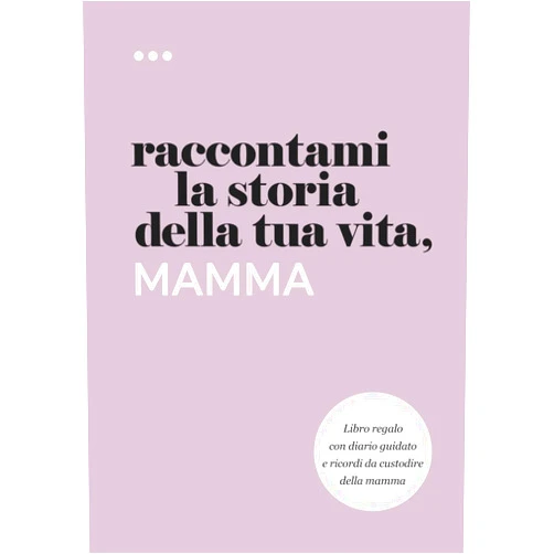 Italian Edition by Questions About Me (Author) Raccontami la storia della tua vita, mamma: Libro regalo con diario guidato e ricordi da custodire della mamma (Libri della serie Raccontami la storia della tua vita) (Italian Edition)