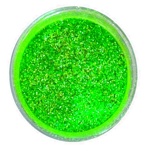 Oh! Sweet Art HEAT GREEN Disco Cake™ 5 grams each container By Oh! Sweet Art