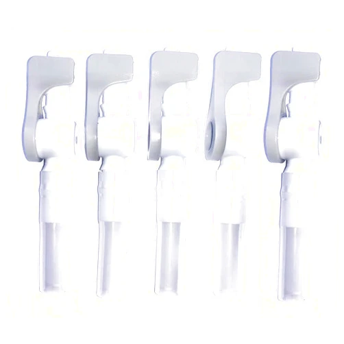 Lifevv Innovative Catheter Valve - Urine Drainage Catheter Valves, Comfortable Easy to Use Lever Tap with Smooth Edges and Tubing (5 Pack)