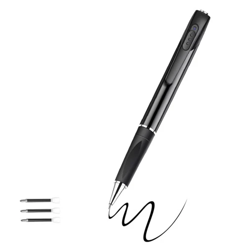 InCliick Mini Security Camera Portable Pen HD 1080P with 250mAh Battery for Indoor Outdoor Office Classroom Learning Use（NO Audio）