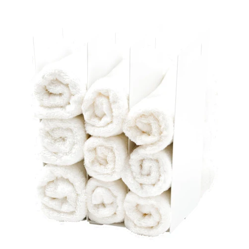 Yamazaki Home Tower Interlocking Towel Organizer - Bathroom Storage Shelf Rack - Steel
