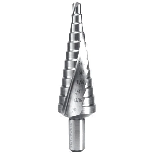 RUKO 101704E Step Drill, HSS-Co5, Size 4