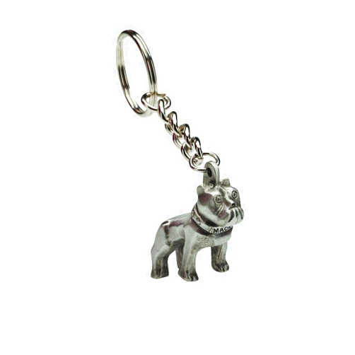 MACK Hood Ornament Keychain - Silver