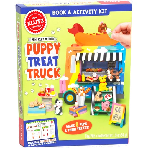 KLUTZ Mini Clay World Puppy Treat Truck Craft Kit
