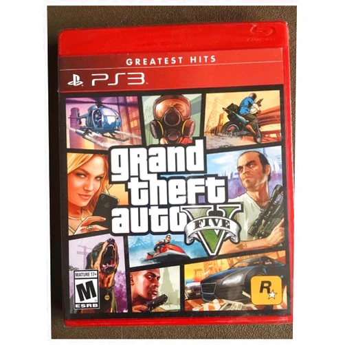 Unknown Grand Theft Auto V, GTA 5 PS3 (PlayStation 3, 2013) Greatest Hits - Brand New!