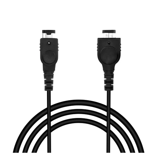 Mcbazel 2 Player Link Cable Connect Cord for Nintendo GBA Gameboy Advance and SP, GBA Link Cable - 3.9FT, Black