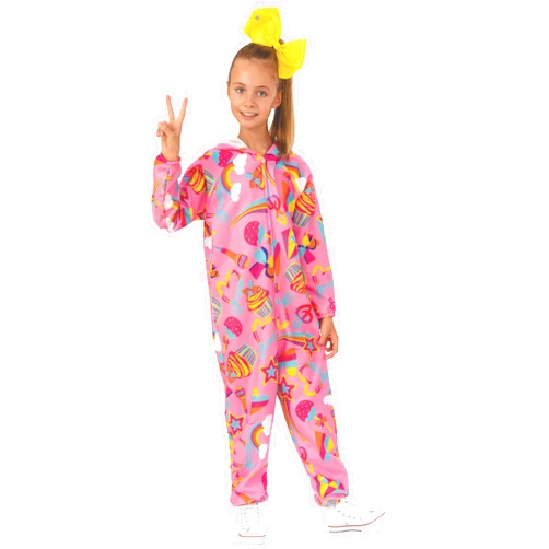Rubies JoJo Siwa Child's Pink One-Piece Jumpsuit Costume, Small