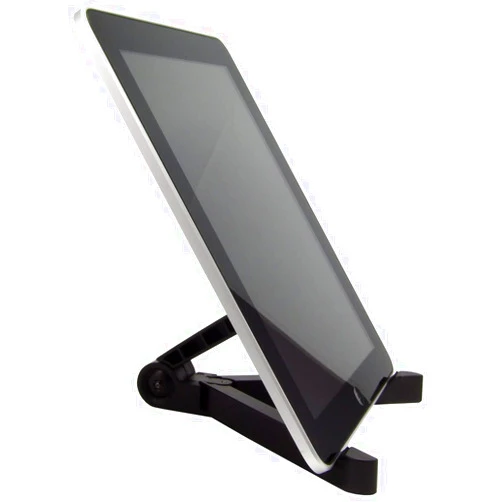 ARKON Mounts Portable Tablet Stand | Adjustable Viewing Angle | For Phones and Tablets | Fits Apple iPad, iPhone, Samsung Galaxy, Note, Switch, and more