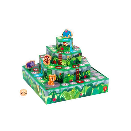 Janod Racing Board Game - Jungle!