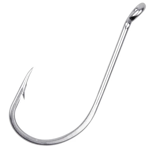 VATEICO Octopus Beak Hooks,60pcs/100pcs Stainless Steel Saltwater Fishing Hooks Suicide Bait Jig Big Game Offset Circle Hooks