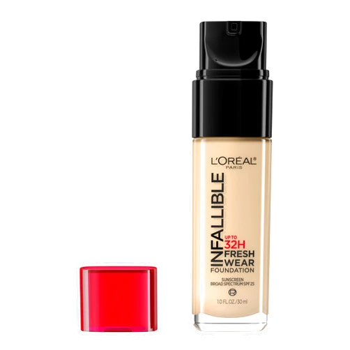 L'Oreal Paris Makeup Infallible Up to 32 Hour Fresh Wear Lightweight Foundation, 420 True Beige, 1 Fl Oz, Packaging May Vary