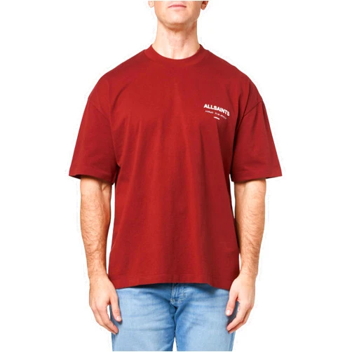 AllSaints Men's Underground Short Sleeve Crew Neck Shirt