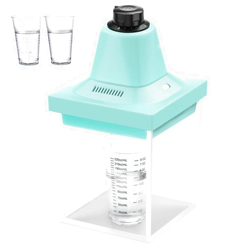Profey Resin Bubble Remover Machine, Resin Vacuum Chamber 5-9 Mins Quick Remove Bubbles, 95kPa Resin Degassing Chamber, Compact Airless Machine for Epoxy, UV, Silicone, Art Resin Mold Casting (Mint Green)