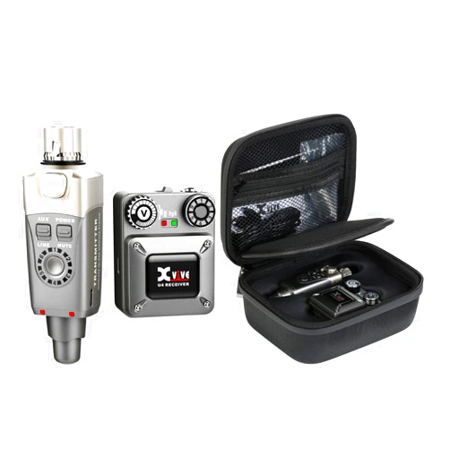 Xvive U4 Wireless in-Ear Monitor System Bundle CU4 Hard Case for U4 IEM Wireless System