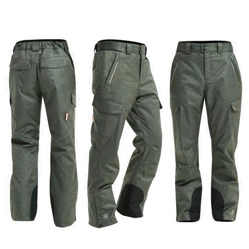MARKERWAY Mens Snow Pants Skiing Pants Warm Professional Snowboarding Pants Waterproof Wind Resistant for Hiking Camping