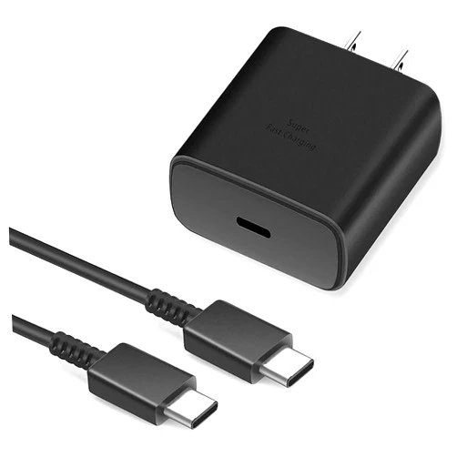 YZHENUAN 45W USB-C Super Fast Charging Wall Charger and 5Ft USB C to USB C Fast Charging Cable for Samsung Chromebook XE513C24 XE510C24 XE350XBA XE525QBB