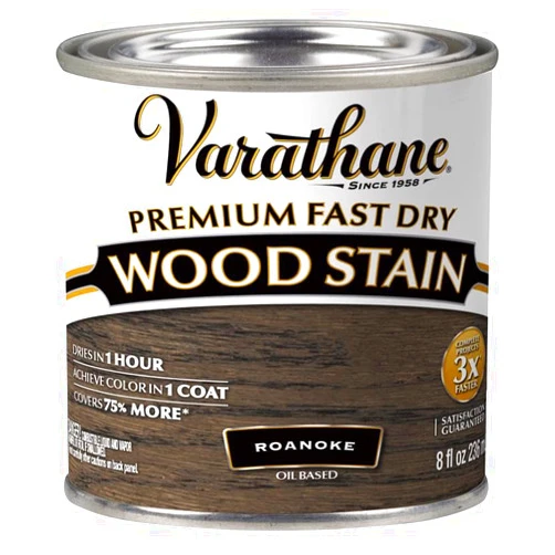 Rust-Oleum Varathane Premium Fast Dry Roanoke Wood Stain Half Pint