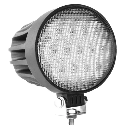 Primelux 6.5 Inch LED Tractor Light - 65W 5850lm High-Output 12-24V Oval LED Work Lamp, Flood Beam Pattern & Pedestal Mount, Compatible with John Deere Tractors, Agriculture and Construction (1 Pcs)