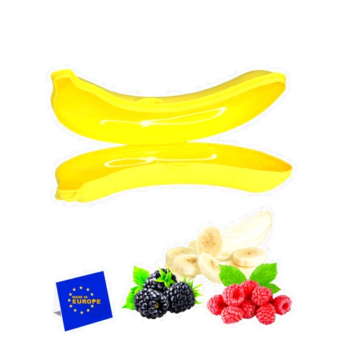 SUMELA Banana Keeper Guard, Reusable Outdoor Travel Case, Banana Protector, Kitchen Gadgets… BPA-FREE Storage Pod, Storage Box for Picnic Camping, Keep Fresh