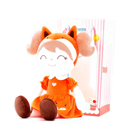 Gloveleya Dolls Baby Plush Toy Girl Toys Girl Gifts First Baby Doll Soft Toys Plush Fox Toy 15