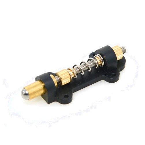 MUSIKLAN Electric Guitar Brass Tremolo Arming Adjuster Tremsetter Set Tremolo Stopper Stabilizer for FR Floyd Rose and Other Floating Tremolo Bridge Systems Guitar Parts (Single Black)