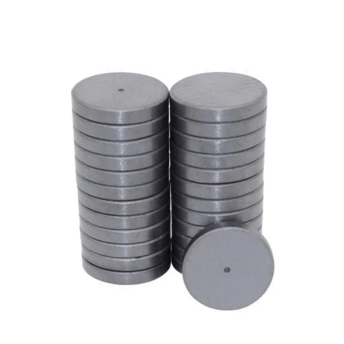 Creative Hobbies Ceramic Industrial Magnets - 1 Inch (25mm) Round Disc - Ferrite Magnets Bulk for Crafts, Science, Refrigerator or Whiteboard - 25 Piece Pack