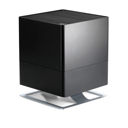 Stadler Form humidifier Oskar, energy-saving humidifier for rooms up to 540 square feet, evaporator with automatic switch-off, dimmable LEDs, very quiet, black