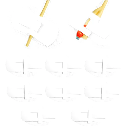 Pretwad Catheter Stabilization Devices - 8 PCS Self-High Adhesive Catheter Holder, Catheters Urinary Leg Bag Legband Holder, Catheters Urinary Legband Holder Sticker for Single/Double Tubes & Leg Bags