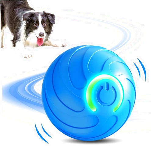 Hoehew 2025 New Vibrating Dog Ball, Automatic Moving Dog Ball, Pet Bounce Ball, Interactive Dog Toys, Viral Bouncing Ball, Shaky Ball Toy Rolling Ball Toys for Small Cats Dogs (s-Blue)