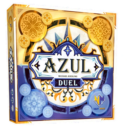 Azul Duel Board Game - Competitive Head-to-Head Tile-Placement Strategy Game, Stunning Mosaic Art and Quick Gameplay for Kids & Adults, Ages 8+, 2 Players, 30-45 Minute Playtime, Made by Plan B Games
