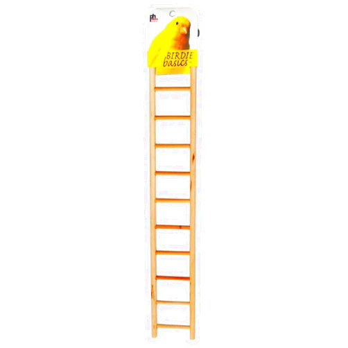 PH Prevue Hendryx Prevue Pet Products BPV386 Birdie Basics 11-Step Wood Ladder for Bird, 17-Inch