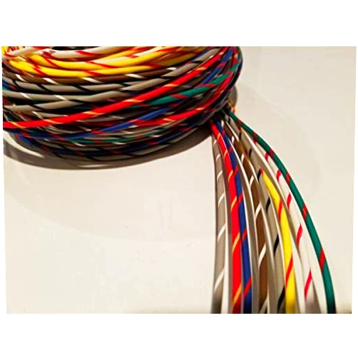 MALOLIK For LOT C 14 AWG GXL HIGHTEMP AUTOMOTIVE POWER WIRE 8 STRIPED COLORS 25 FT EA MALOLIK supplier DIY home & garden, Other Wire, Cable & Conduit
