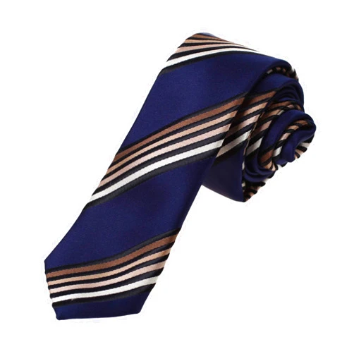 Dan Smith Blue Green Silky Microfiber Fabric Men Slim Neckties 2.15 Inch Slim Neck Tie Purple