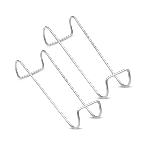 PakCan Dental Columbia Cheek Retractor 2 pc Set - High-Quality Surgical Stainless Steel, Ergonomic Design for Optimal Comfort - Autoclavable