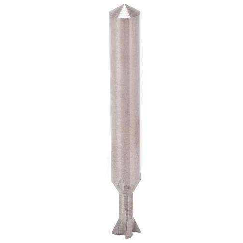 QSTNXB Dovetail Milling Cutter, Professional Durable Carbide Dovetail Bit, 6mm Dia Shank 4 Flutes 50mm Length Universal Dovetail Milling Cutter, Portable Dovetail Router(6 * 65 Degrees *50L)