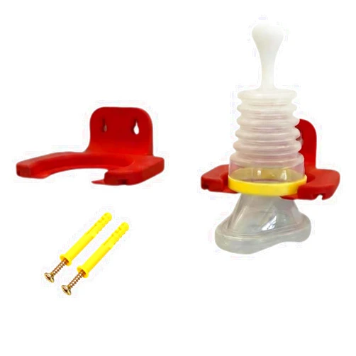 MIAUHSNU 1PCS Wall Mount Kit for LifeVac Choking Rescue Device - Emergency Storage Holder with Quick-Release Design, Easy Installation