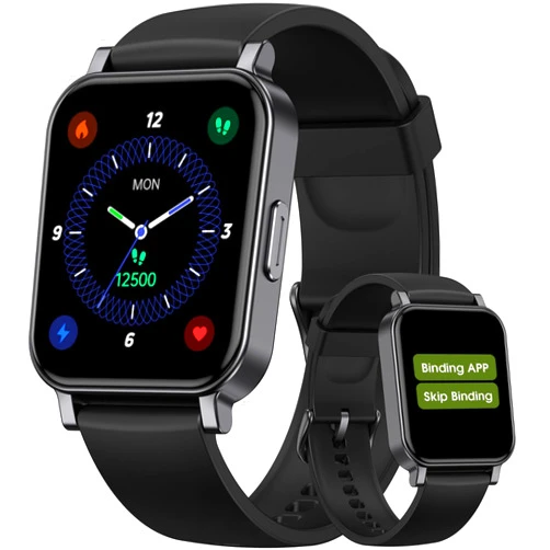 Kummel Smart Watch for Teens No App/Phone Required, Fitness Watches for Teens with Heart Rate, Sleep Monitor, Step Counter for Walking, Pedometer Watch for Women/Men, Lightweight