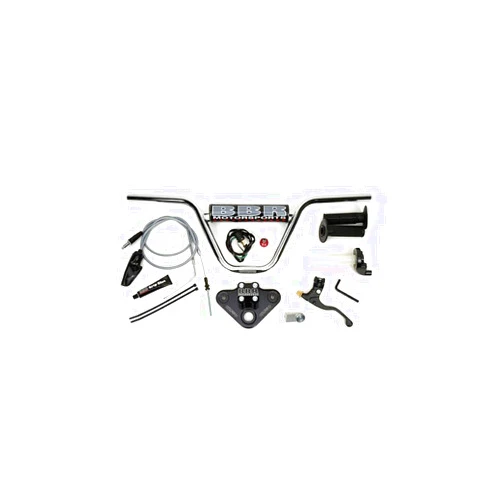 BBR XR50 Handlebar Kit (Black) Compatible With 04-19 HONDA CRF50F