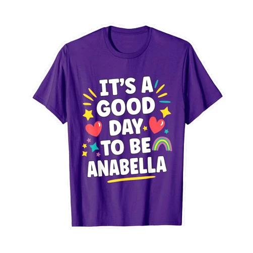 Custom Gifts For Women Gift For ABIGAIL ANABELLA Personalized Retro Girls Custom ANABELLA Name T-Shirt